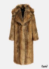 Luxurious Faux Fur Coat
